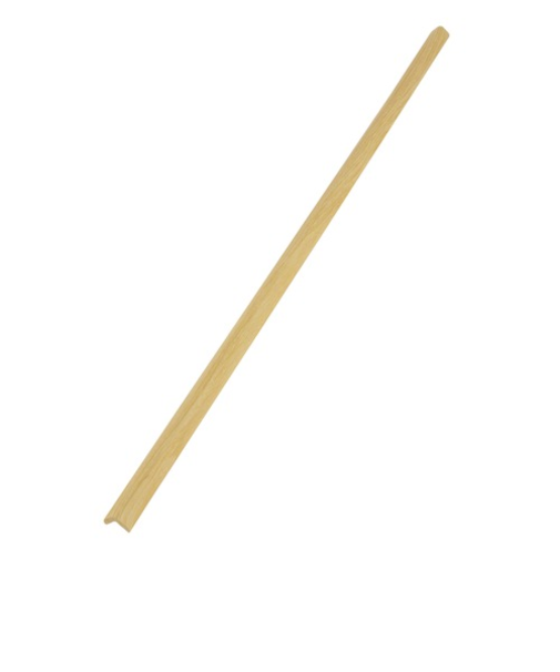 安心クッション　L字型　極細　90cm　木目ライト