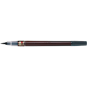 パイロット（PILOT）　瞬筆（しゅんぴつ）　本格毛筆　顔料インキ　SVSG-80FDM-B　黒　中字