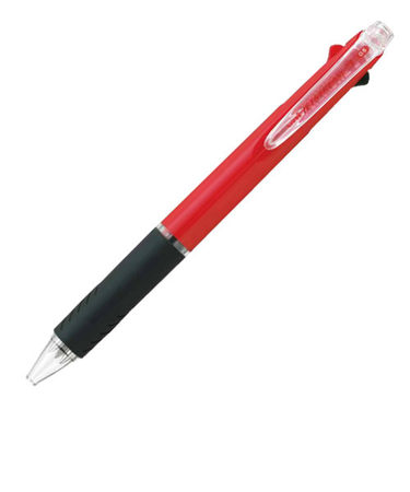三菱鉛筆　ジェットストリーム　3色ボールペン　0.5mm　SXE3-400-05　赤
