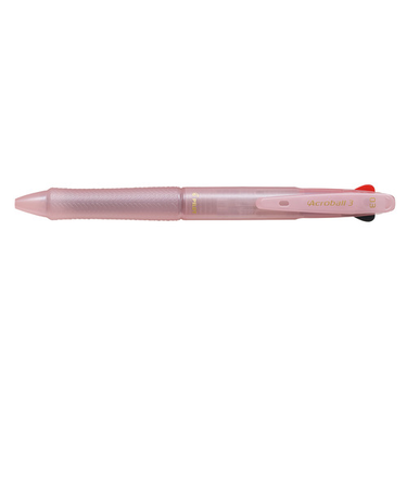 パイロット（PILOT）　アクロボール3　0.3mm　BKAB-40MF-PCP　パールコーラルピンク