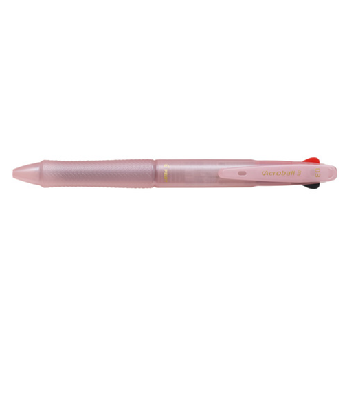 パイロット（PILOT）　アクロボール3　0.3mm　BKAB-40MF-PCP　パールコーラルピンク