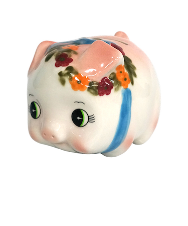 サンファーム　豚　貯金箱（小）　S‐62