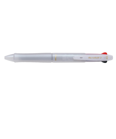 パイロット（PILOT）　アクロボール3　0.3mm　BKAB-40MF-PW　パールホワイト