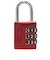 アバス（ABUS）　可変式南京錠　145BigD　30mm　レッド