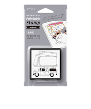 ミドリ（MIDORI）　スタンプ　浸透印　お出かけ柄　35391006