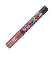 三菱鉛筆　ポスカ　極細　PC－1M　茶