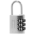 アバス（ABUS）　可変式南京錠　145BigD　30mm　シルバー