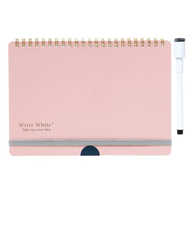 学研ステイフル　Write　White＋　ホワイトボードノート　A5　BD12015　ピンク