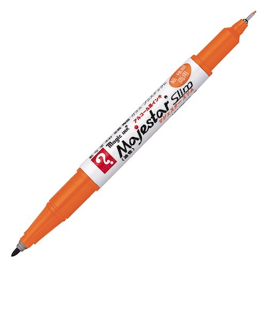 寺西化学　マジェスタースリム単色橙　MMJ70－T7