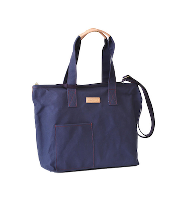 アコースティックワールド（acoustic　world)　　stitch　2WAYトート　aw01903　ネイビー