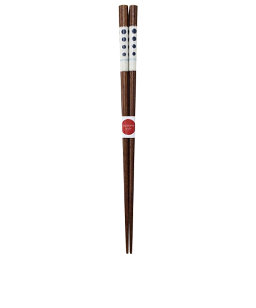 イシダ　箸　ジャパニーズスタイル　水玉　23cm