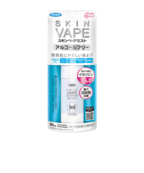 フマキラー　スキンベープミスト　アルコールフリー　80mL