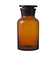 広口試薬瓶　茶　500mL