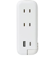 ソニック　スリム　ポータブルコンセント　USB－C　UL－6357－W　ホワイト