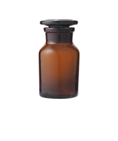 広口試薬瓶　茶　60mL
