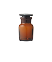 広口試薬瓶　茶　30mL
