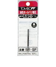 トンボ鉛筆（Tombow）　油性ボールペン替芯　0.7mm　BR-SF33　黒
