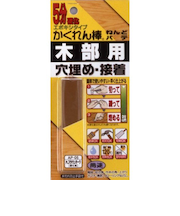 建築の友　かくれん棒ねんどパテ　AP05　Mブラウンオーク