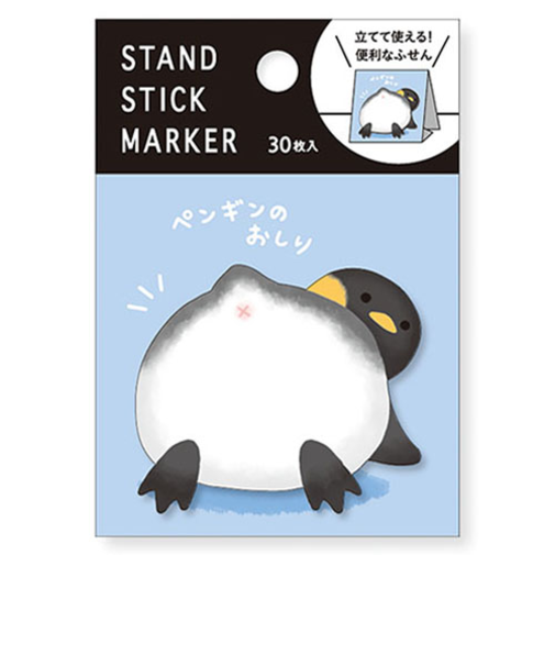 マインドウェイブ　スタンドスティックマーカー　57916　ペンギンのおしり2　30枚入