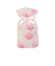 包む　巾着　グリタリングフラワー　S　T-2854-S　ピンク