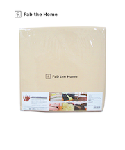 FabtheHome　掛布団カバー　シングル　ソリッド/サンド