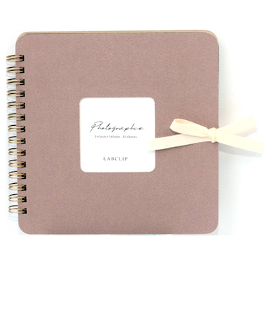 ラボクリップ（LABCLIP）　スクラップブック／スクエア　SCSQ02－CO　ココア