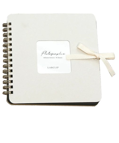 ラボクリップ（LABCLIP）　スクラップブック／スクエア　SCSQ02－EC　エクリュ