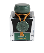 ジャックエルバン（JACQUES　HERBIN）　アニバーサリーインク350　hbj15139　アトランティスグリーン　50mL