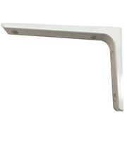 KGY　アルミ棚受　AL-W1015　白　100×150mm