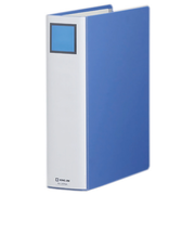 キングジム(KING JIM) キングファイル スーパードッチ 脱着イージー A4タテ型 とじ厚60mm 2476A 青