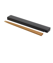 サブヒロモリ マリット 箸&ケース PUN3941-33 ブラック