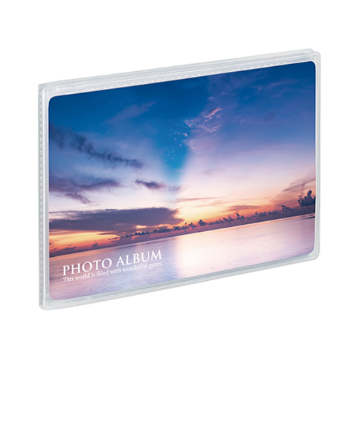 セキセイ　ミニポケ　フォトアルバム高透明　Lサイズ横向き　20枚　KP-7003