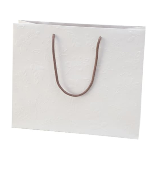 包む　手提げ　グリーナリーホワイト　L　T-2858-L　ホワイト