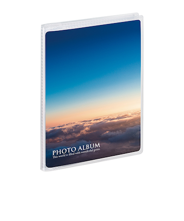 セキセイ　ミニポケ　フォトアルバム高透明　Lサイズ縦向き　20枚　KP-7002