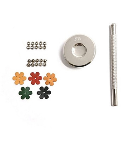 プチキットシリーズ　極小カシメ打ち棒・丸台セット