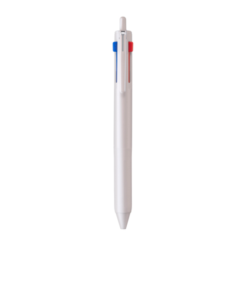三菱鉛筆　ジェットストリーム　3色ボールペン（Lite　touch　ink搭載）　0.5mm　SXE3-507-05　ホワイトライトピンク