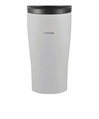 ハリオ（HARIO）　フタ付き保温タンブラー　300mL　STF－300　グレー