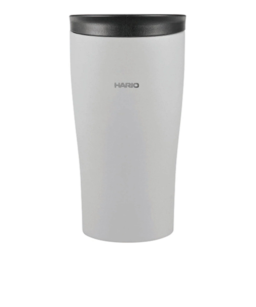 ハリオ（HARIO）　フタ付き保温タンブラー　300mL　STF－300　グレー