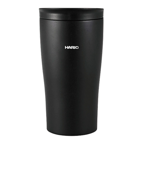 ハリオ（HARIO）　フタ付き保温タンブラー　300mL　STF－300　ブラック