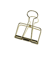 超特大 ワイヤーWクリップ WDC-00GD ゴールド