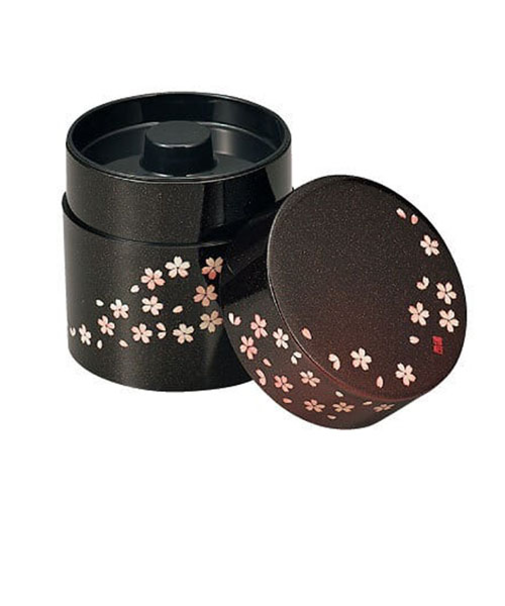 ハコヤ（HAKOYA）　茶筒　350mL　茜桜赤