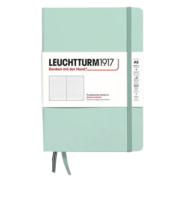 ロイヒトトゥルム1917（LEUCHTTURM1917）　ミディアム　A5　ドット　367259　ミントグリーン