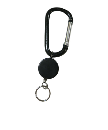 スイング　60カラビナリールキー　ブラック