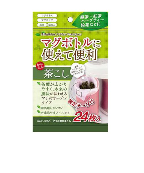パール　マグ用簡単茶こし　24枚入り　E－3558
