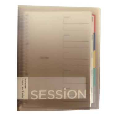 【お買い得】　マルマン（maruman）　セッションバインダー　B5　FMR9SETA－14　コーヒーラテ