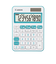キャノン（Canon）　カラフル電卓　ミニ卓上　10桁　ブルー