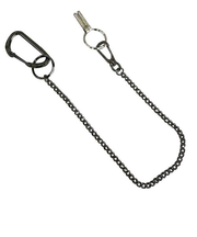 スイング（SWING）　134アンティークカラビナチェーン　ブラック