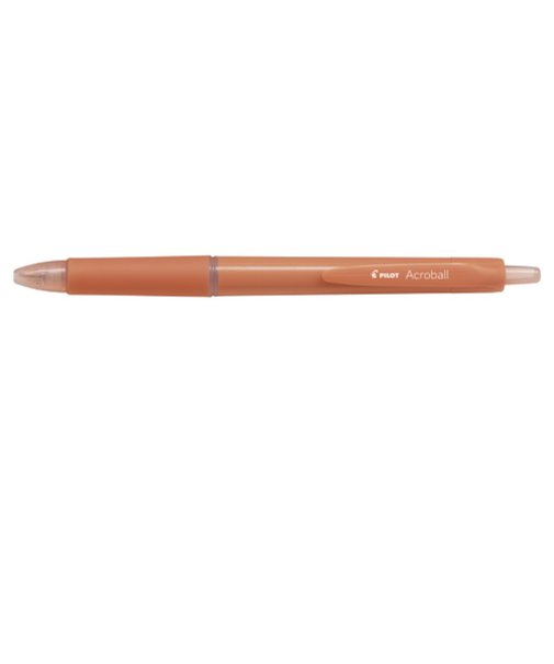 パイロット（PILOT）　アクロボール　0.5mm　BAB15COB　コーラルオレンジ