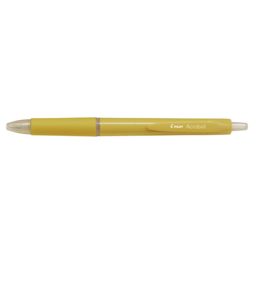 パイロット（PILOT）　アクロボール　0.5mm　BAB15YB　イエロー
