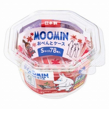 東洋アルミ　MOOMIN　おべんとケース　S　78枚入